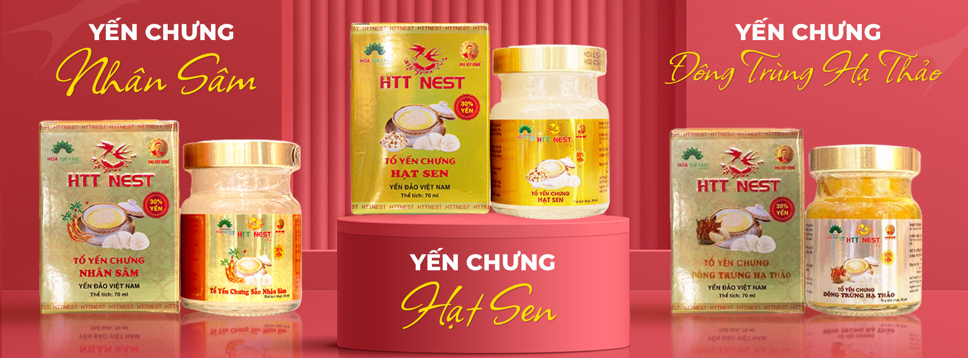 Yến chưng hạt sen